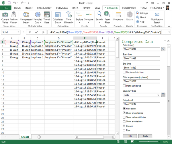 KB01284 PI DataLink Tips and Tricks